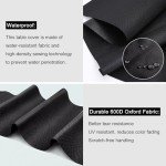 Waterproof Rectangle Patio Table Cover 60x35 Inches