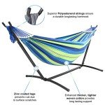 SZHLUX Double Hammock with Stand & Carry Bag