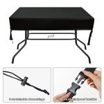 Waterproof Rectangle Patio Table Cover 60x35 Inches