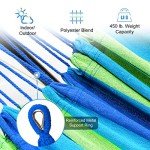 SZHLUX Double Hammock with Stand & Carry Bag