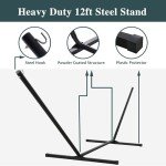 SUNCREAT Quick Dry Double Hammock with Stand