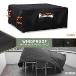 Waterproof Heavy-Duty Rectangular Patio Table Cover