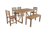 6-Piece Outdoor Dining Set for 6 People