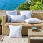 Water-Resistant Memory Foam Pillow Inserts - Pack of 4