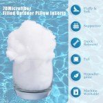 Waterproof Outdoor Pillow Inserts - Pack of 4