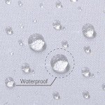 Water-Resistant Memory Foam Pillow Inserts - Pack of 4