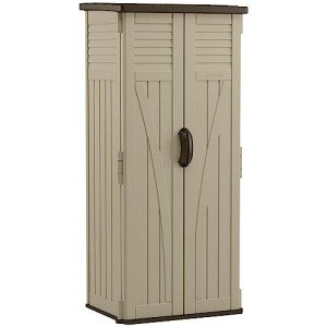 Suncast 22 Cubic Feet Vertical Outdoor Storage Shed