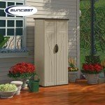 Suncast 22 Cubic Feet Vertical Outdoor Storage Shed