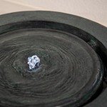 19.8" Round Polyresin Outdoor Water Fountain