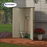 Suncast 22 Cubic Feet Vertical Outdoor Storage Shed