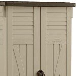 Suncast 22 Cubic Feet Vertical Outdoor Storage Shed