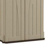 Suncast 22 Cubic Feet Vertical Outdoor Storage Shed