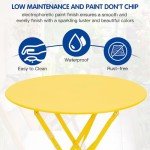 Wrought Iron 3-Piece Folding Bistro Set