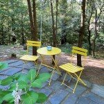 Wrought Iron 3-Piece Folding Bistro Set