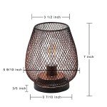 Vintage LED Table Lanterns - Battery Operated (2 Pack)