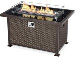 U-MAX 44" Propane Gas Fire Pit Table