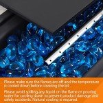 Yaheetech 43 Inch Propane Fire Pit Table