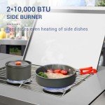 Stainless Steel 2-Burner Propane BBQ Grill