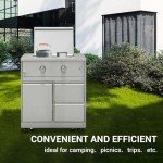 Stainless Steel 2-Burner Propane BBQ Grill