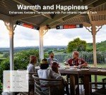 1500W Infrared Wall-Mounted Outdoor Heater