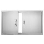 36" W x 21" H Stainless Steel BBQ Access Door