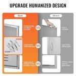 VEVOR 30" Stainless Steel BBQ Access Doors