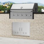 VEVOR 30" Stainless Steel BBQ Access Doors