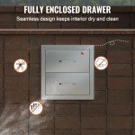 Stainless Steel Outdoor Kitchen BBQ Drawers