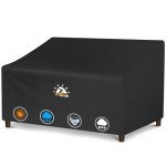 Zettum 60-Inch Waterproof Loveseat Patio Cover