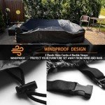 Water-Resistant Patio Furniture Set Cover, 110"x83