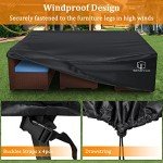Waterproof Heavy-Duty Patio Furniture Cover 7-12 Seats