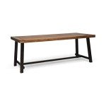 Teak Eight-Seater Outdoor Dining Table