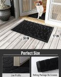Durable Non-Slip Outdoor Indoor Welcome Mat 17"x30