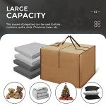 Waterproof Outdoor Cushion Storage Bag 32"x32"x24