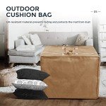 Waterproof Outdoor Cushion Storage Bag 32"x32"x24