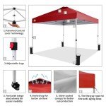 CROWN SHADES 10x10 Pop Up Canopy Tent