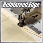 Grey Rectangle Waterproof Sun Shade Sail - 7' x 12