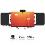 Blackstone 1962 Outdoor Griddle with Air Fryer Combo