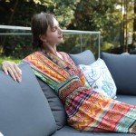 11-Piece Modern Outdoor Sofa Set with Ottomans