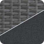 11-Piece Modern Outdoor Sofa Set with Ottomans