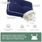 Blue Patio Chair Cushions - 2 Pack, 19"x19