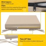 Outdoor Waterproof Seat Cushions for Patio Chairs