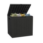 Mars Villa 31 Gallon Waterproof Deck Storage Box