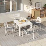 Expandable 7-Piece Outdoor Patio Dining Set