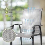 3-Piece Outdoor Bar Set with 2 Stools