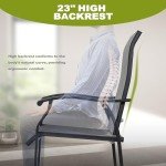 3-Piece Outdoor Bar Set with 2 Stools