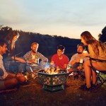 Hex-Shaped 24 Inch Portable Steel Fire Pit