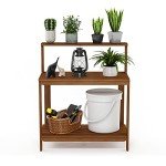 Tioman Outdoor Hardwood Potting Bench for Patios