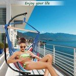 Heavy Duty Hammock Chair Stand for Outdoors & Indoors