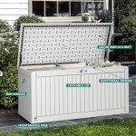 YITAHOME 260 Gallon Outdoor Storage Deck Box